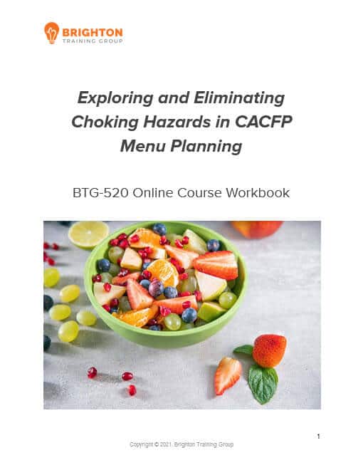 Workbook cover with link for course BTG-520